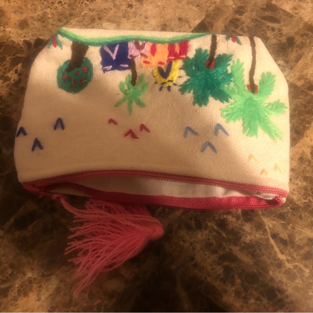 Colorful Embroidered Pouch - Picture 6 of 6